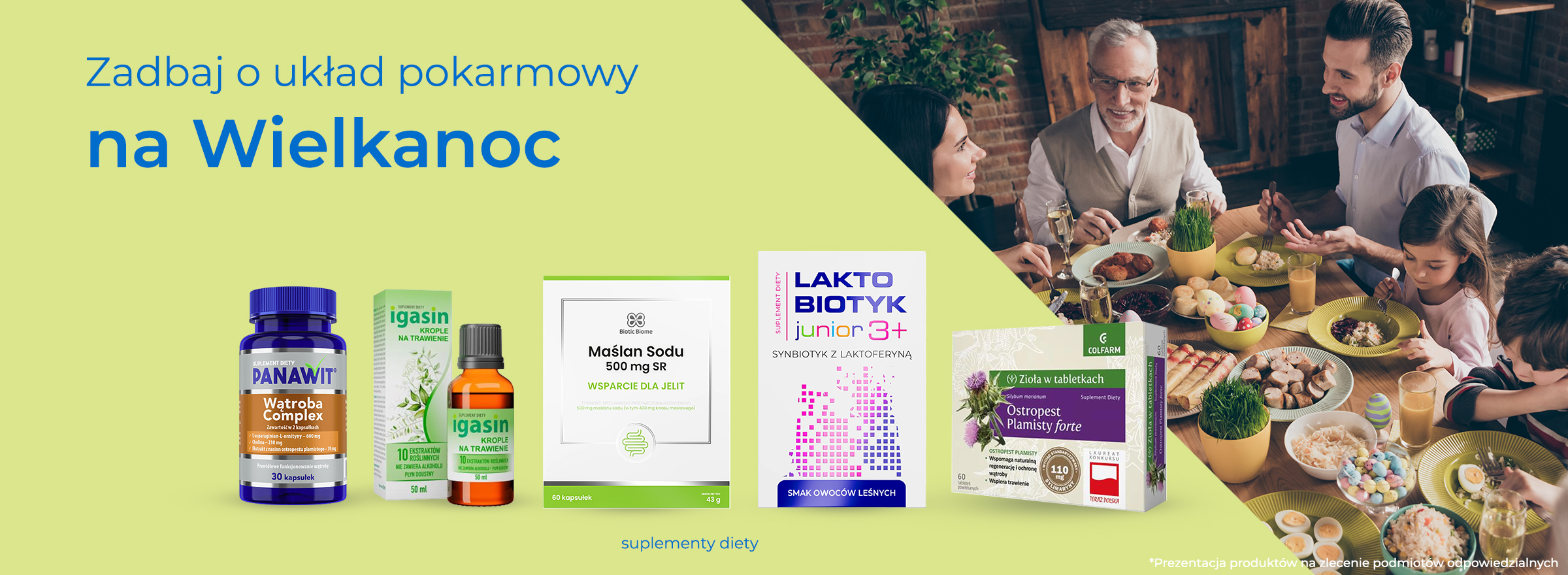 Zadbaj o układ pokarmowy na Wielkanoc