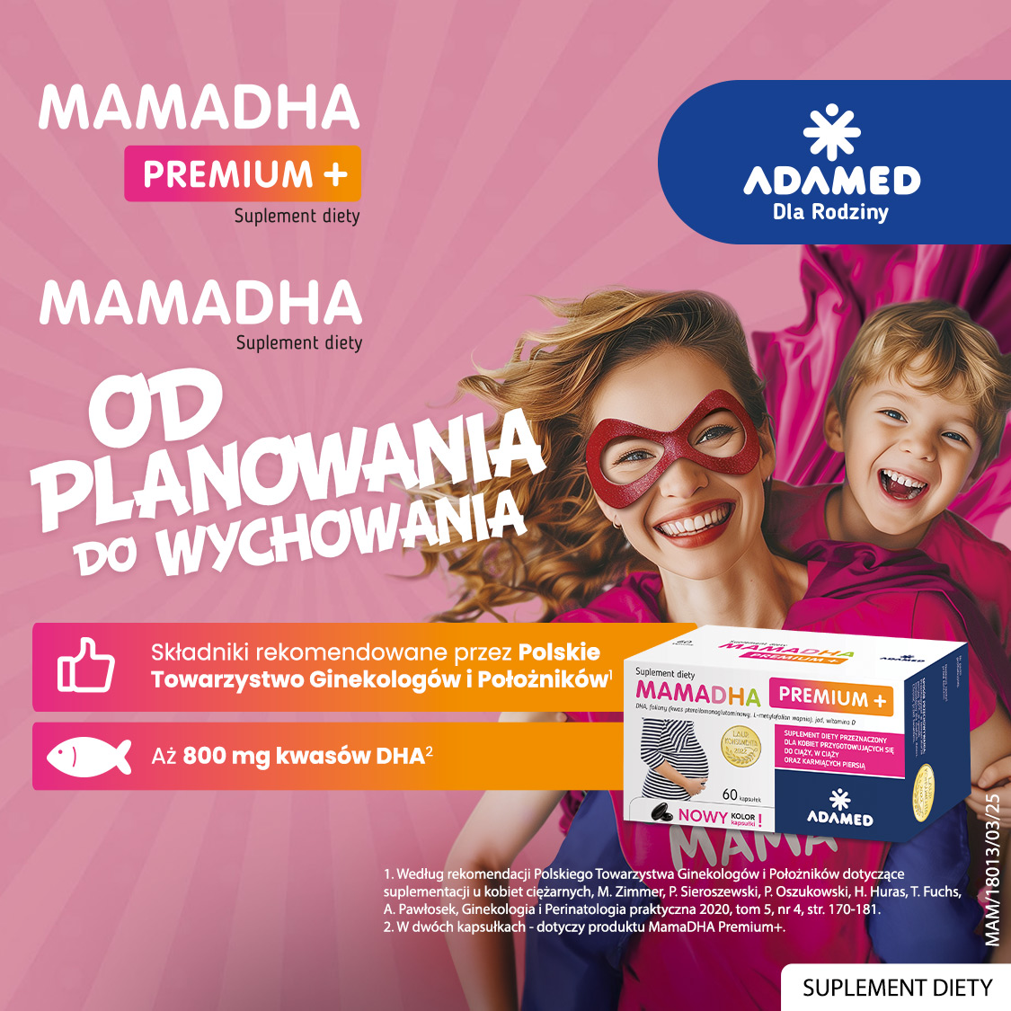 Mama i dziecko - menu banner