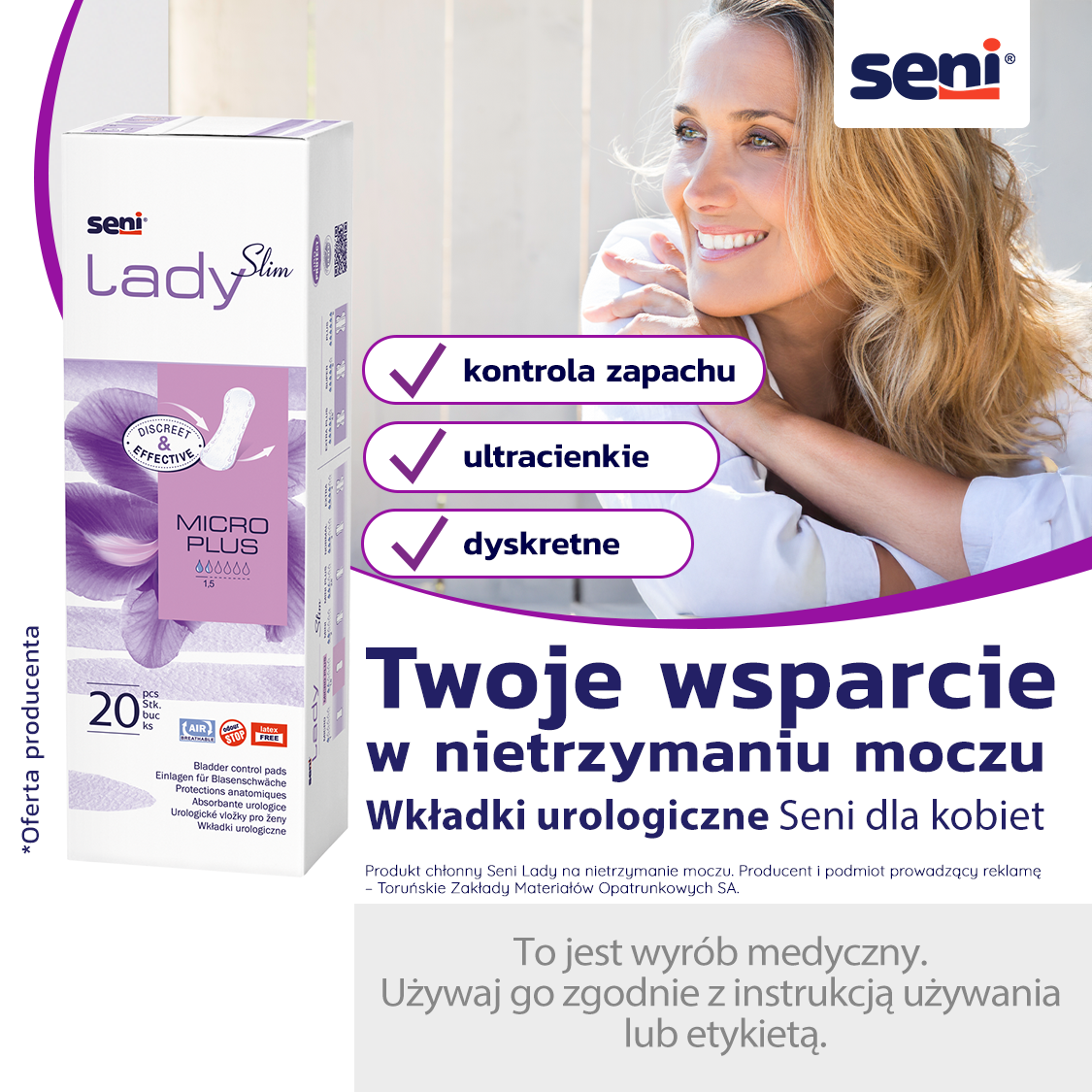 Art higieniczne - menu banner