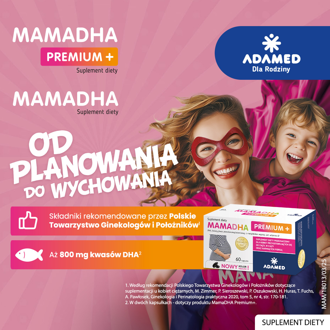 Mama i dziecko - menu banner