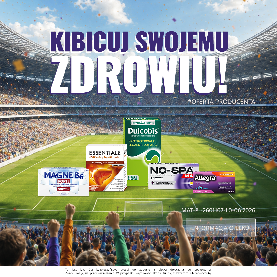 Zdrowy tryb życia - menu banner