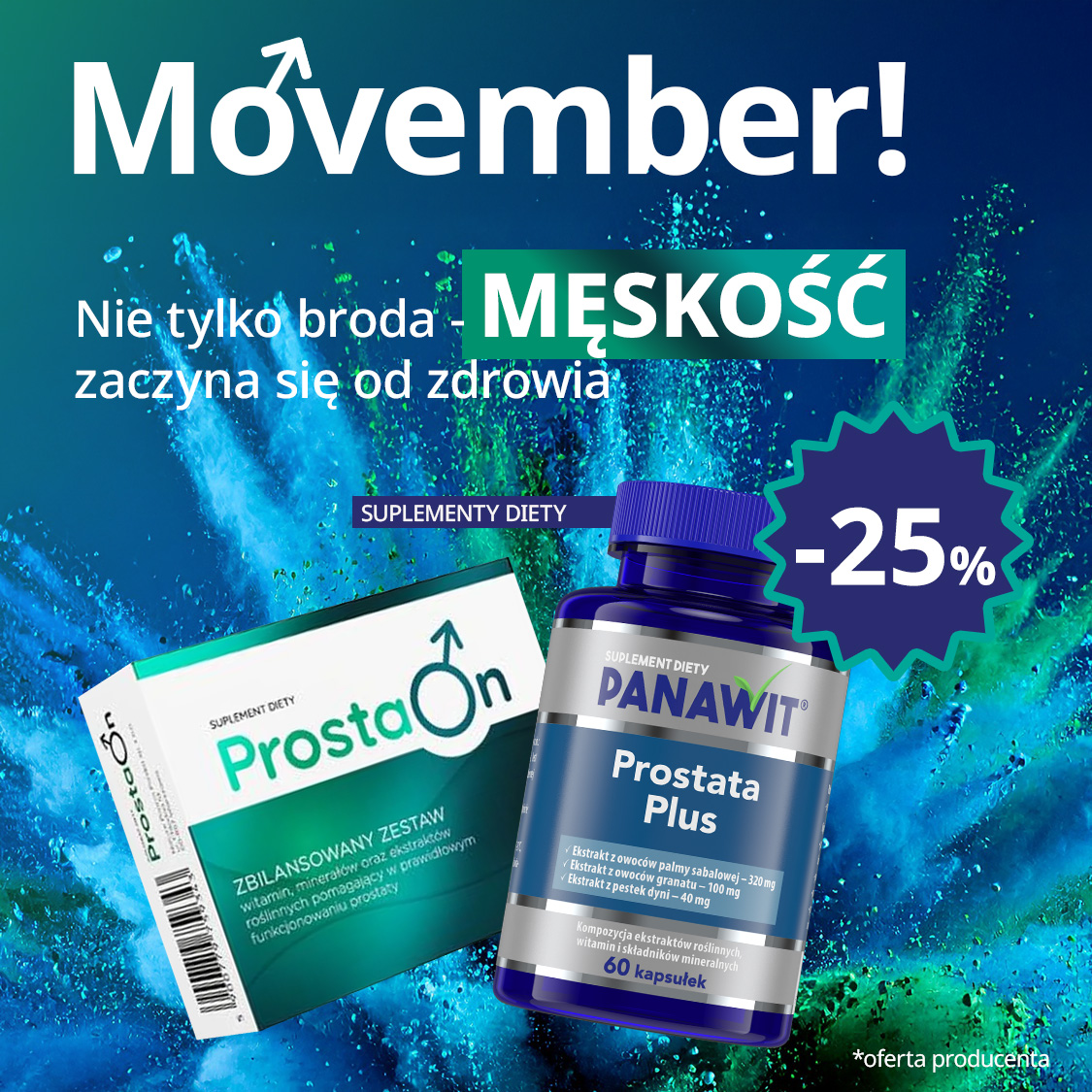 Zdrowy tryb życia - menu banner