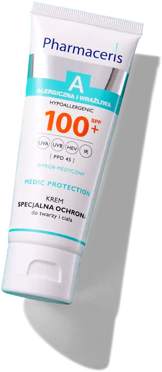 Krem specjalna ochrona do twarzy i ciała Pharmaceris A SPF 100+
