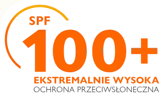 SPF 100+ - ekstremalnie wysoka ochrona przeciwsłoneczna
