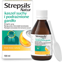 Strepsils Natur kaszel suchy i podrażnione gardło