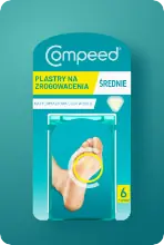COMPEED plastry na pęcherze, średnie,  5 szt - opakowanie produktu
