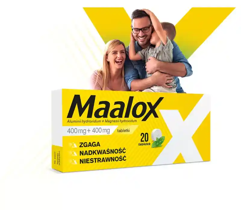 Maalox przeznaczony dla całej rodziny