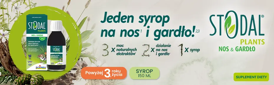 Stodal Plants Nos & Gardło - baner