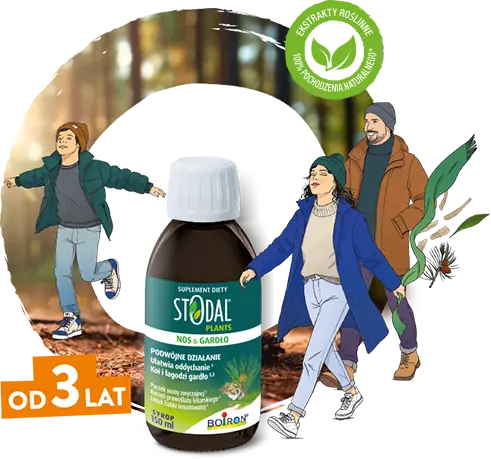Stodal Plants Nos & Gardło - butelka 150 ml od 3 lat