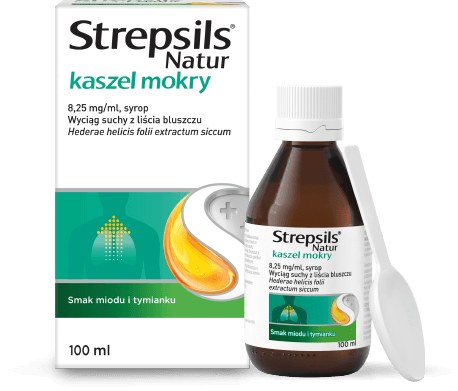 Strepsils Natur kaszel mokry