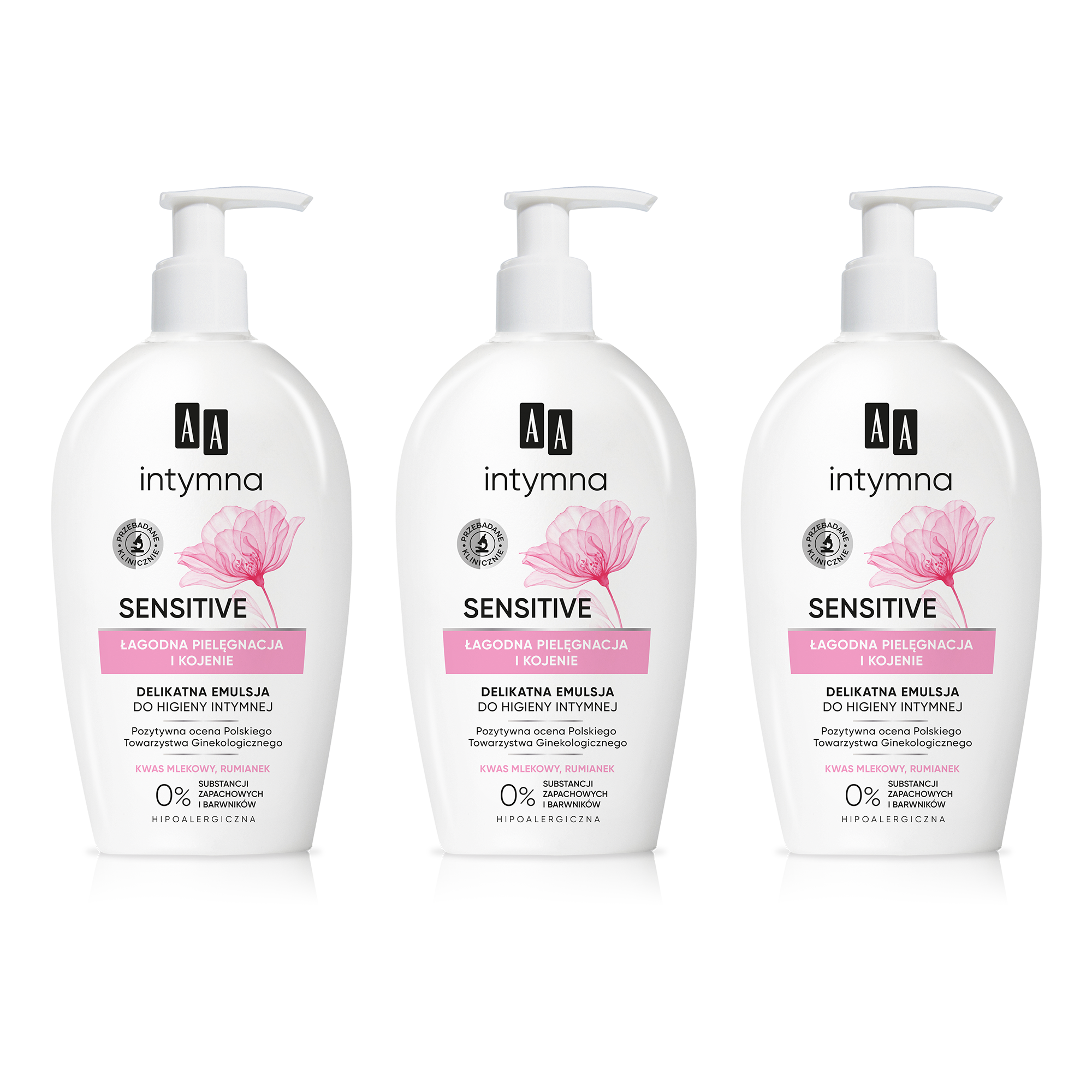 AA Intymna Senitive Delikatna emulsja do higieny intymnej 300 ml
