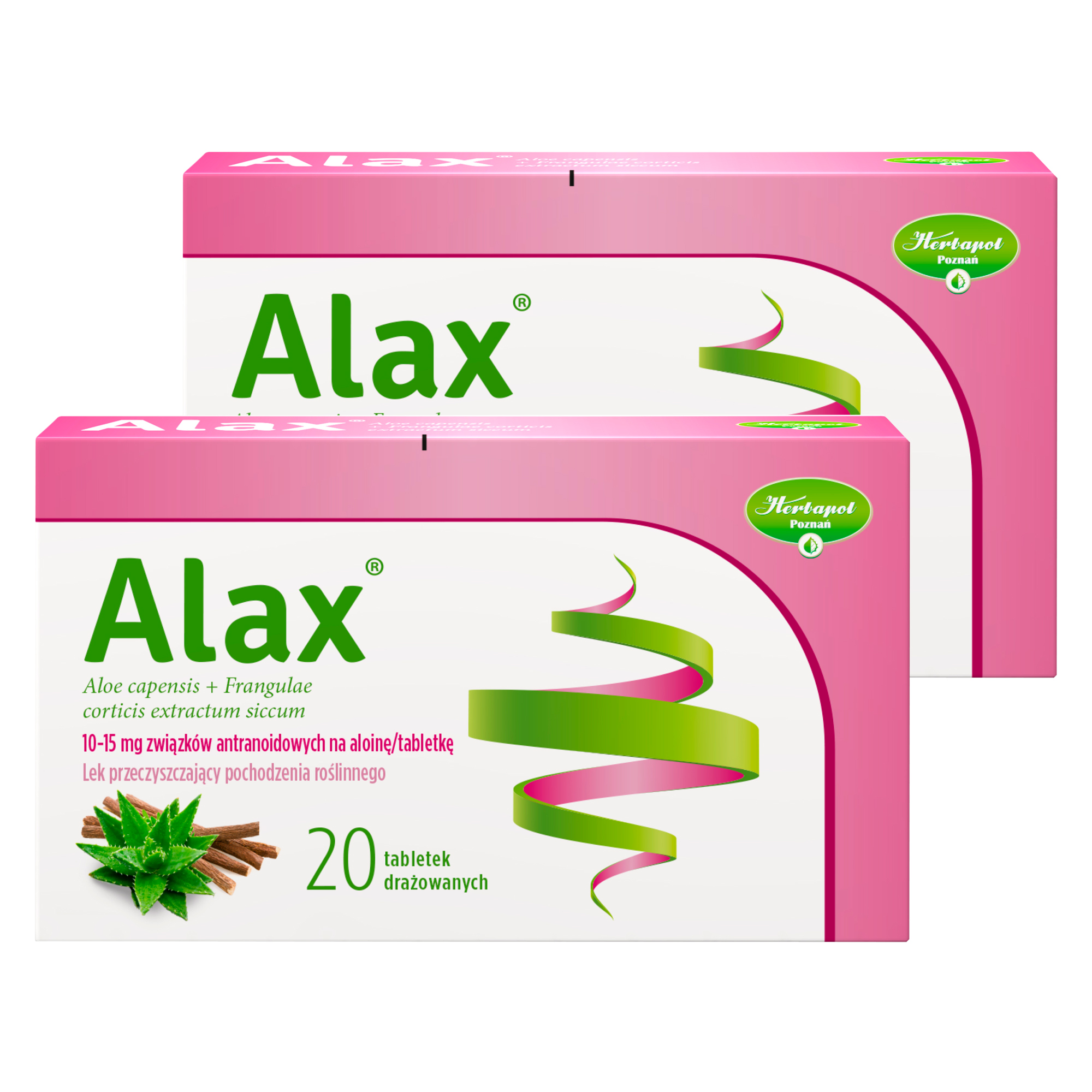 Alax, drażetki, 2 x 20 sztuk zdjęcie