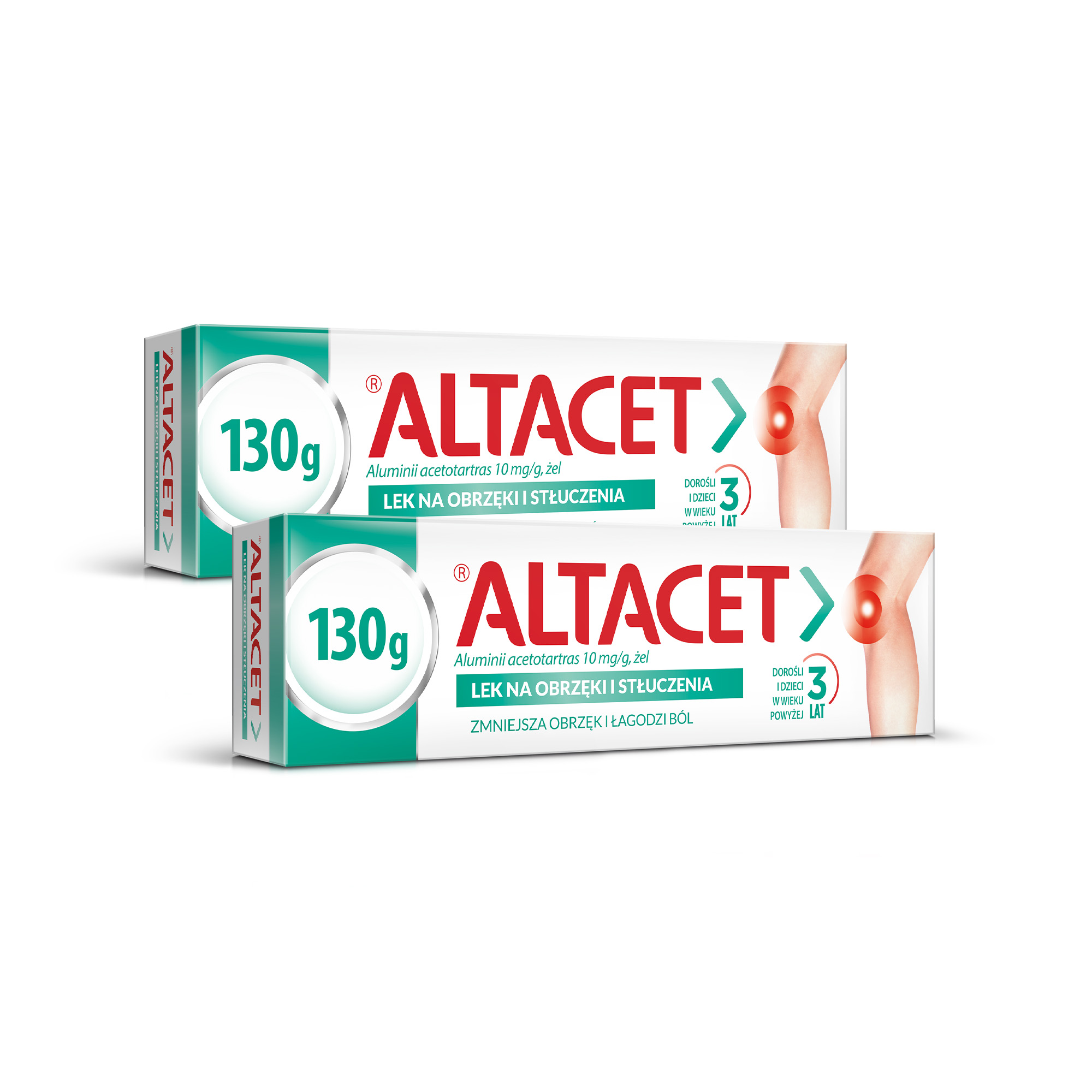 Altacet 10 mg/g, żel, 2 x 130 g zdjęcie