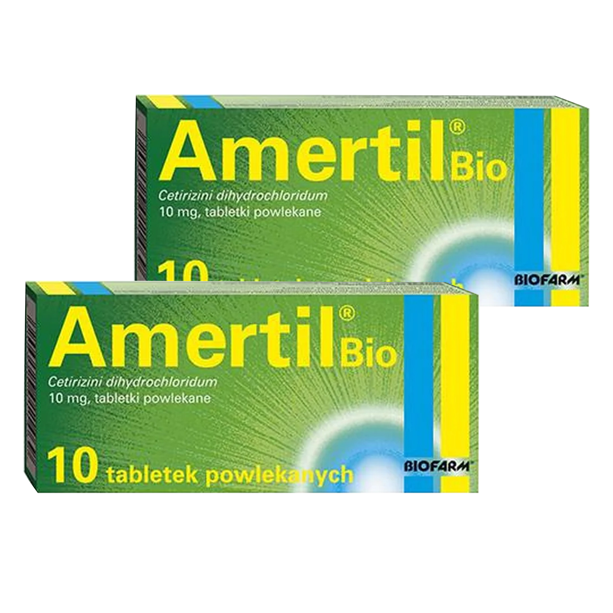 Amertil Bio, 10 mg, tabletki powlekane, 2 x 10 sztuk zdjęcie