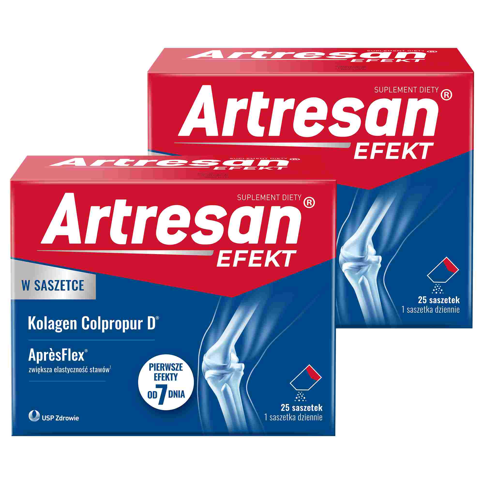 Artresan Efekt AprèsFlex® kolagen do picia na stawy, 2 x 25 saszetek zdjęcie