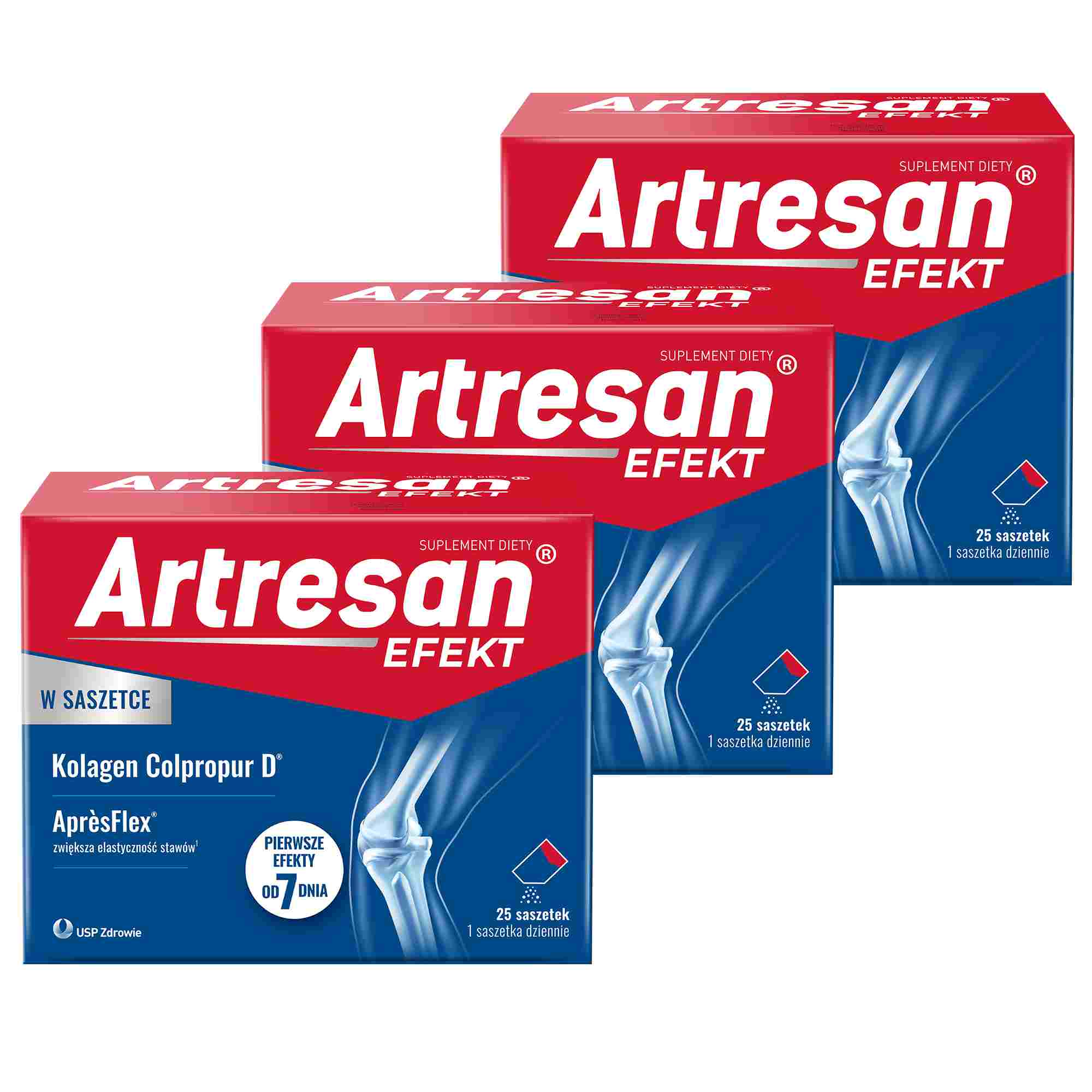 Artresan Efekt AprèsFlex® kolagen do picia na stawy, 3 x 25 saszetek zdjęcie