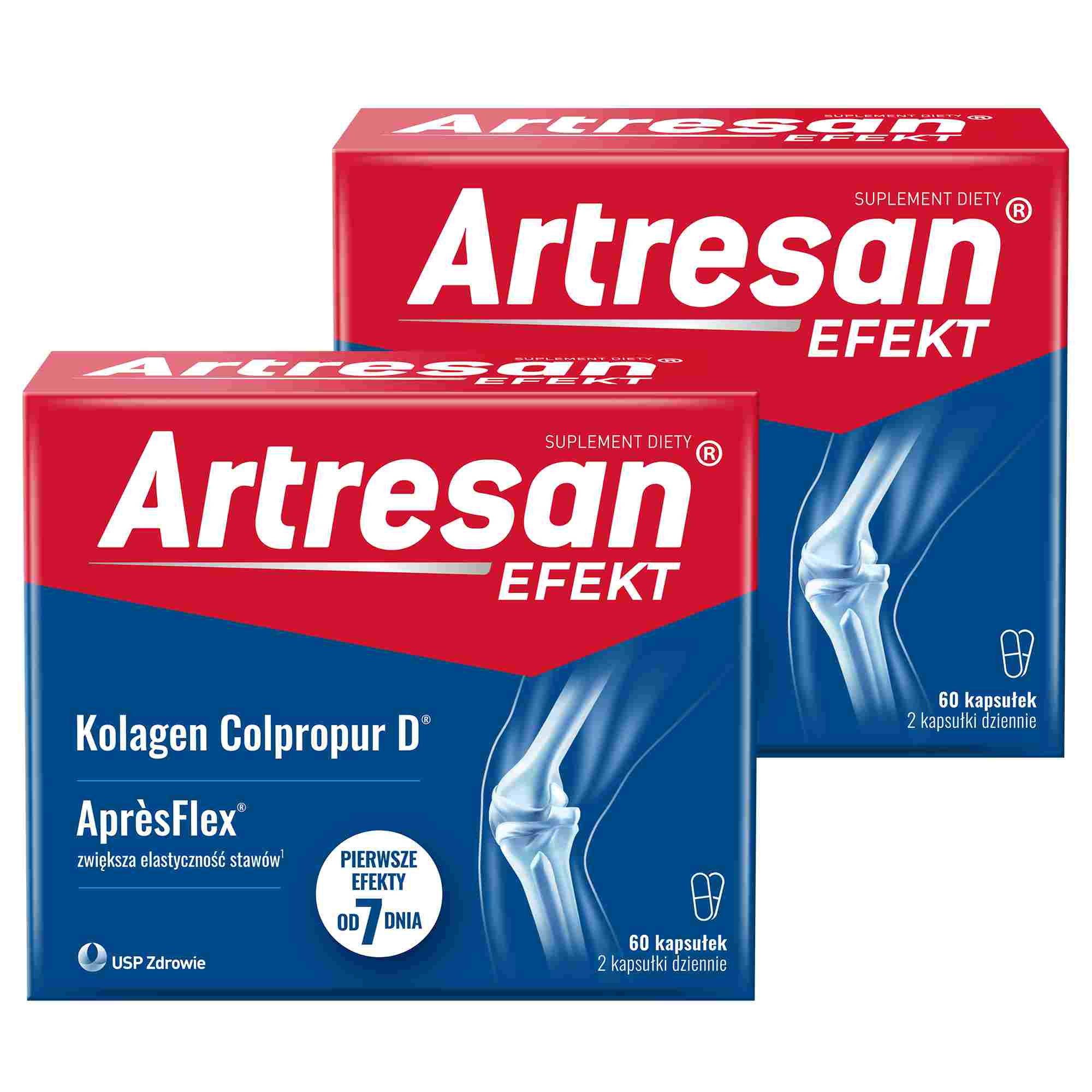 Artresan Efekt AprèsFlex® kolagen na stawy, kapsułki, 2 x 60 sztuk zdjęcie