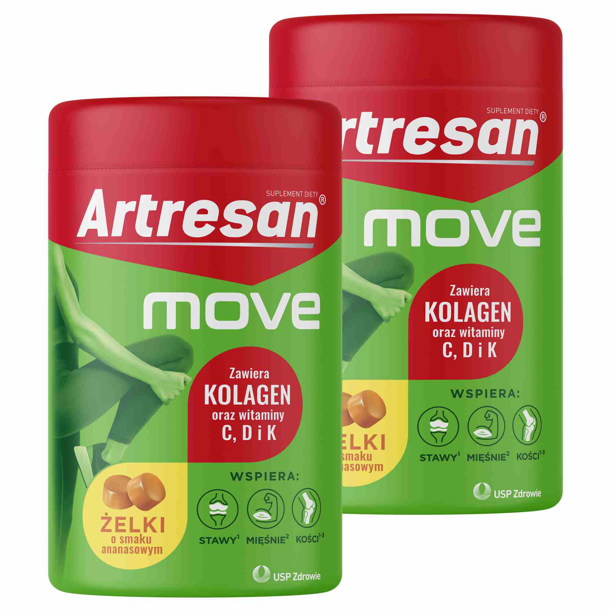 Artresan Move, żelki, 2 x 150 g zdjęcie