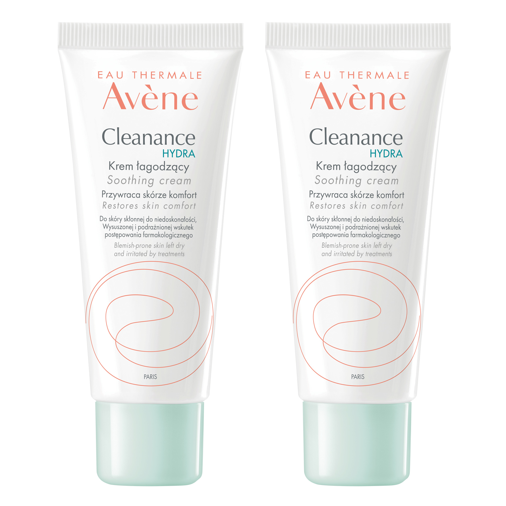 Avene Cleanance Hydra, krem łagodzący, 2 x 40 ml zdjęcie