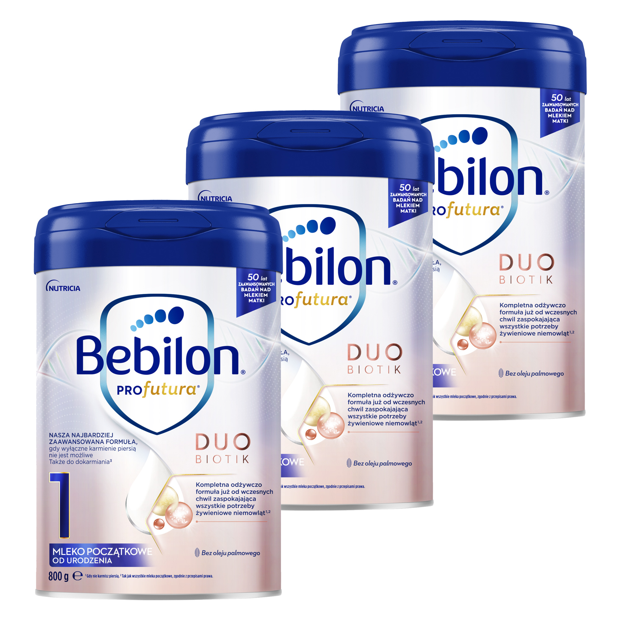 Bebilon PROfutura DUOBIOTIK 1 Mleko początkowe od urodzenia, proszek, 800 g