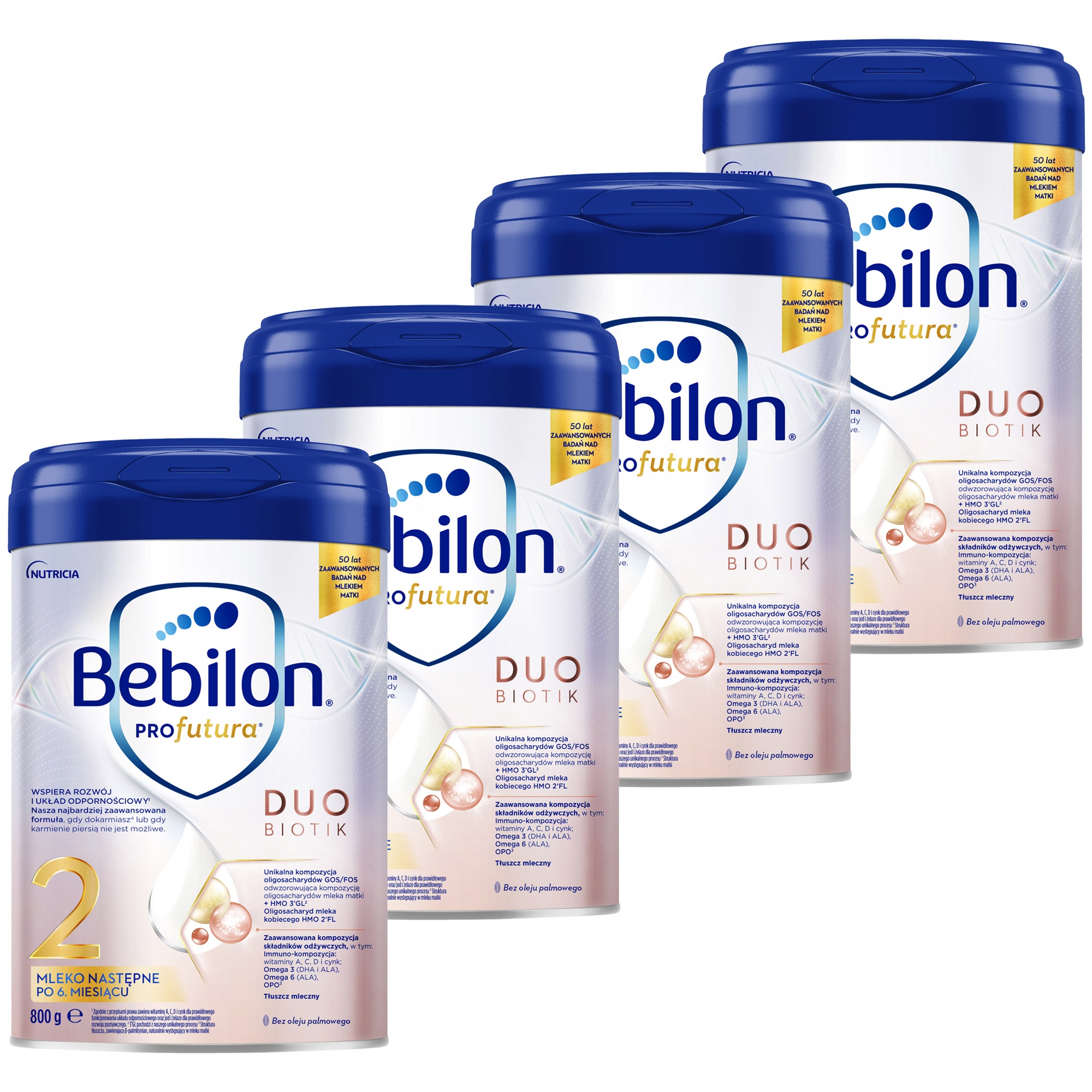 Bebilon PROfutura DUOBIOTIK 2 Mleko następne po 6. miesiącu, 800 g