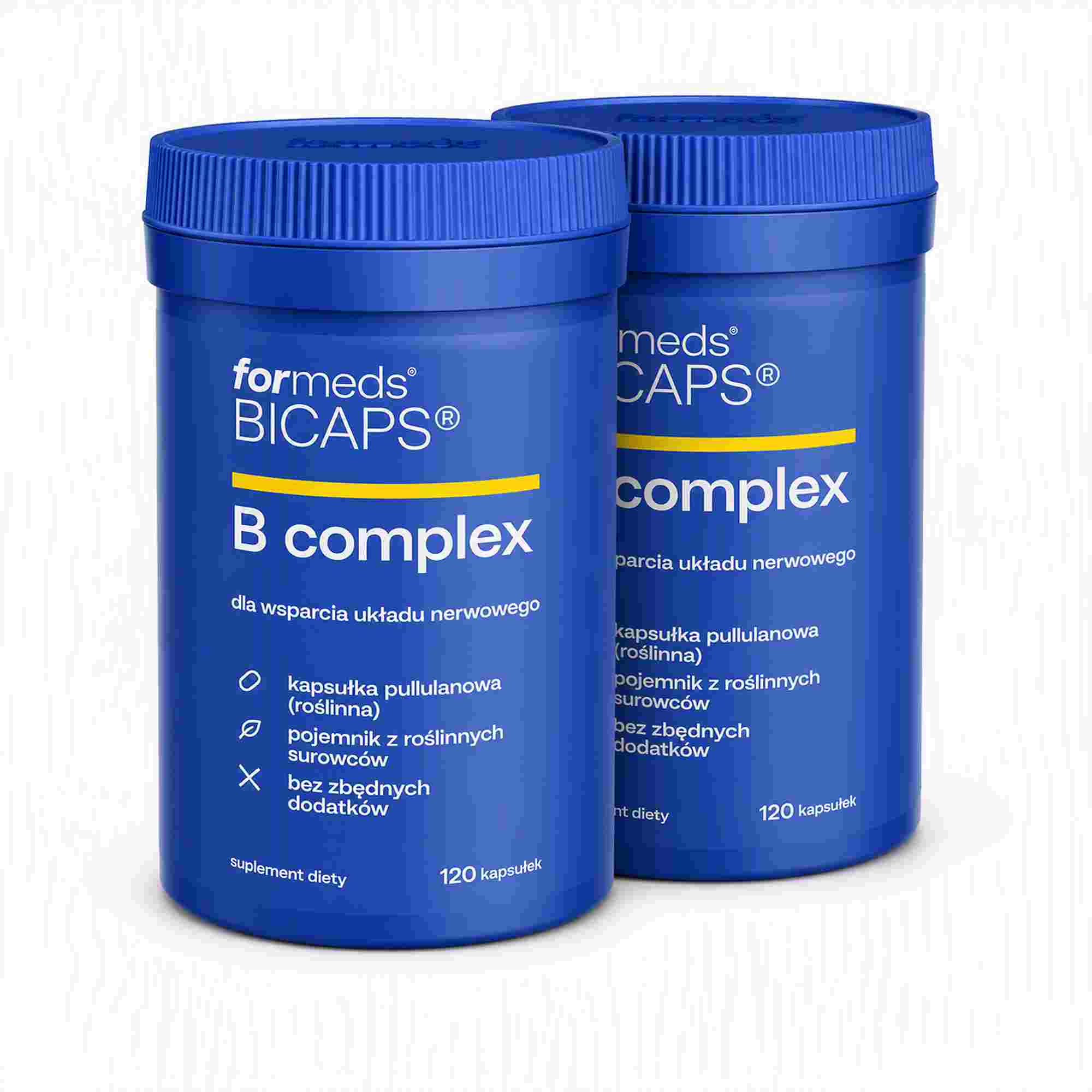 Bicaps B Complex, kapsułki, 2 x 120 sztuk