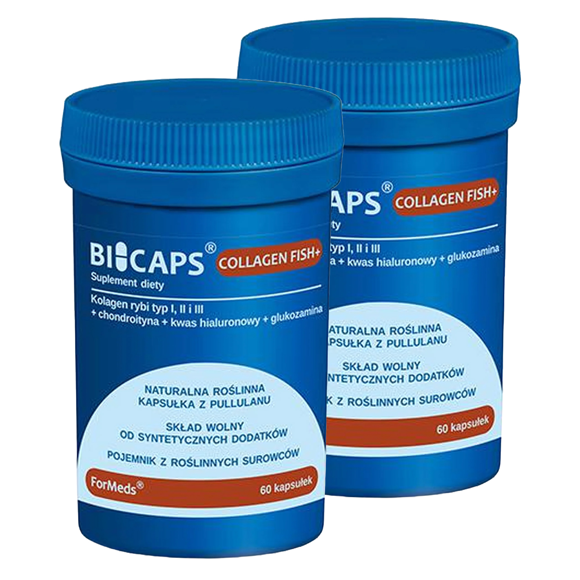 Bicaps Collagen Fish+, kapsułki, 2 x 60 sztuk zdjęcie