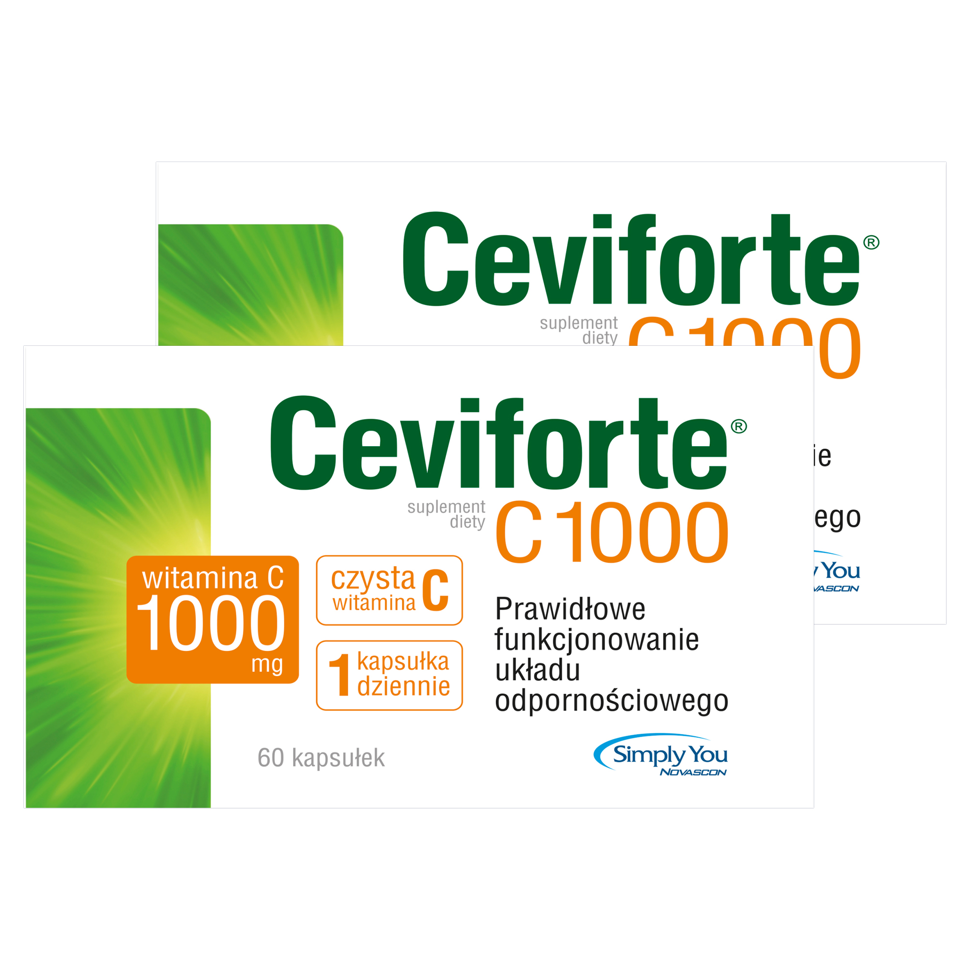 Ceviforte C 1000, 2 x 60 kapsułek zdjęcie