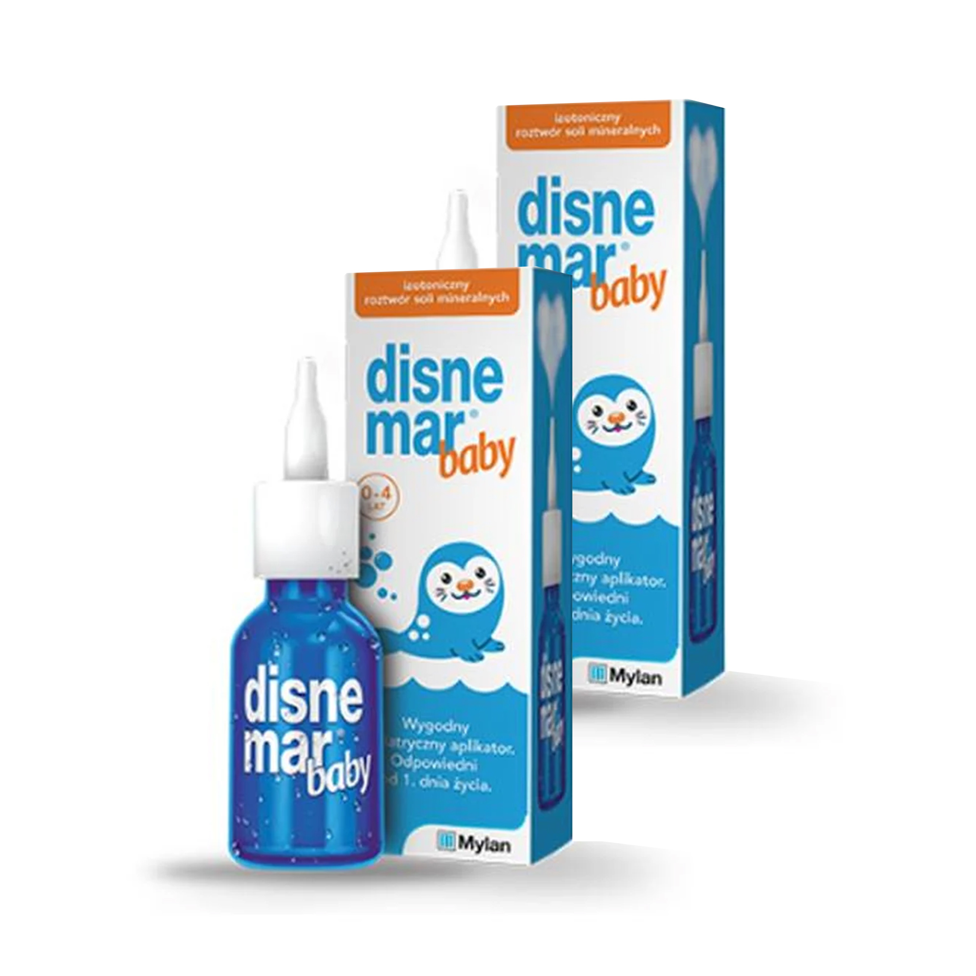 Disnemar Baby, woda morska w aerozolu, 2 x 25 ml zdjęcie
