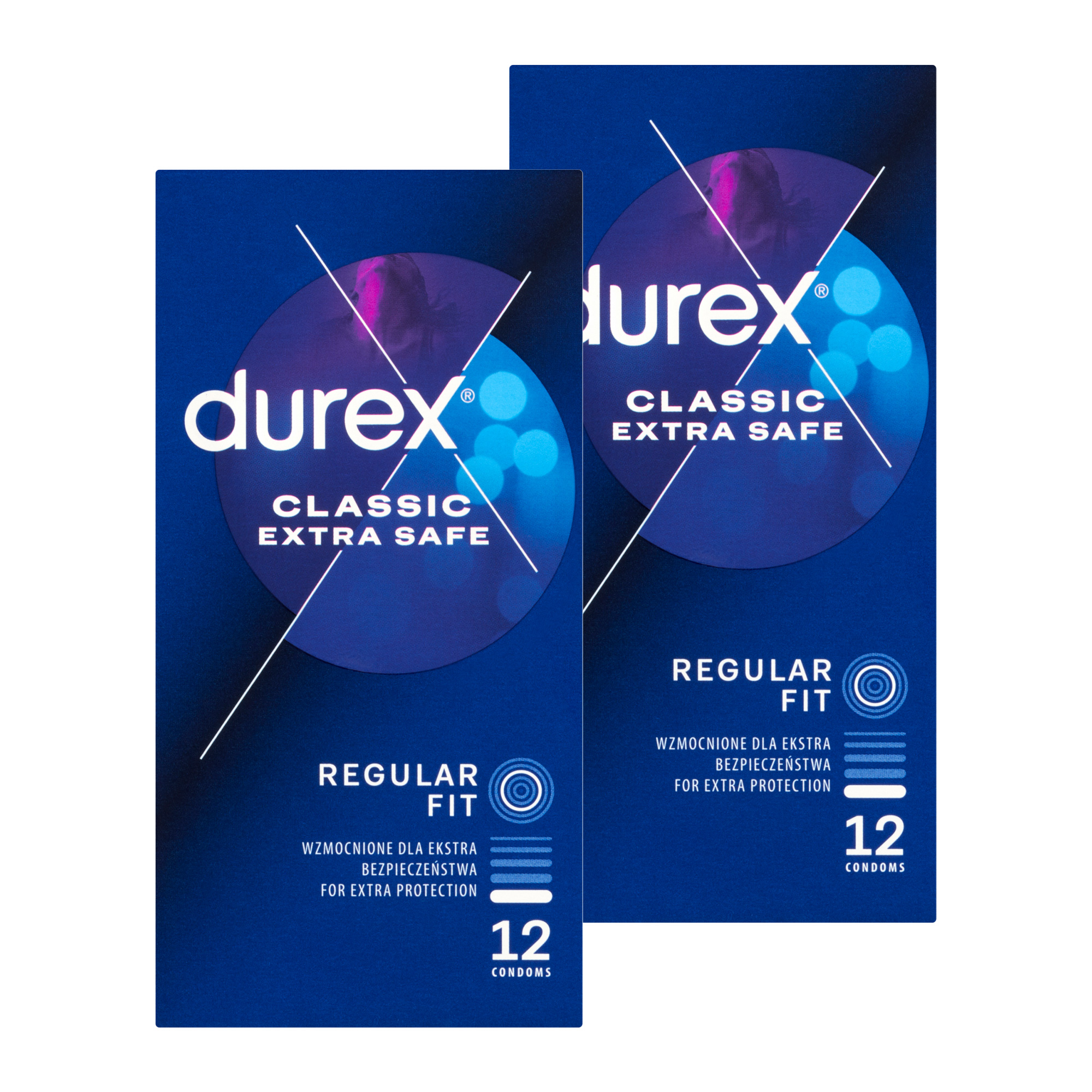 Durex Classic Extra Safe prezerwatywy 12 sztuk
