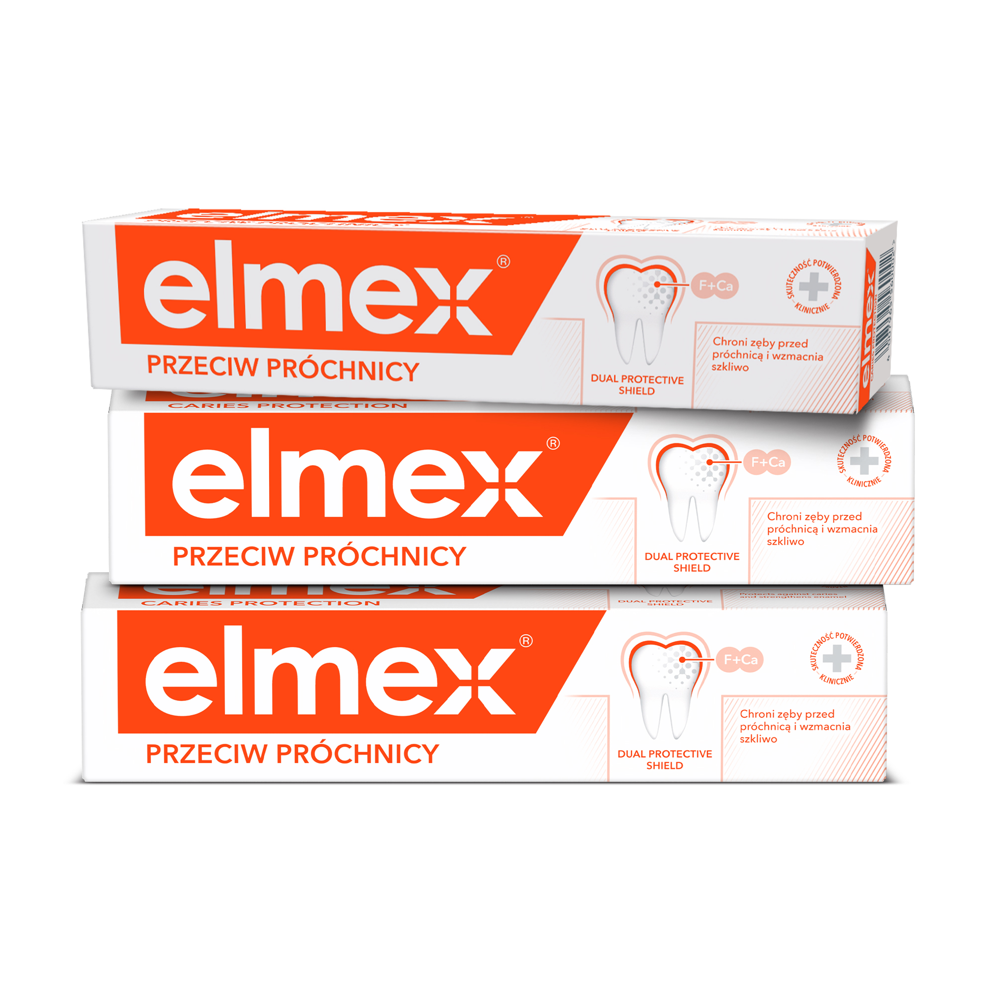 Elmex, pasta do zębów przeciw próchnicy, 3 x 75 ml zdjęcie
