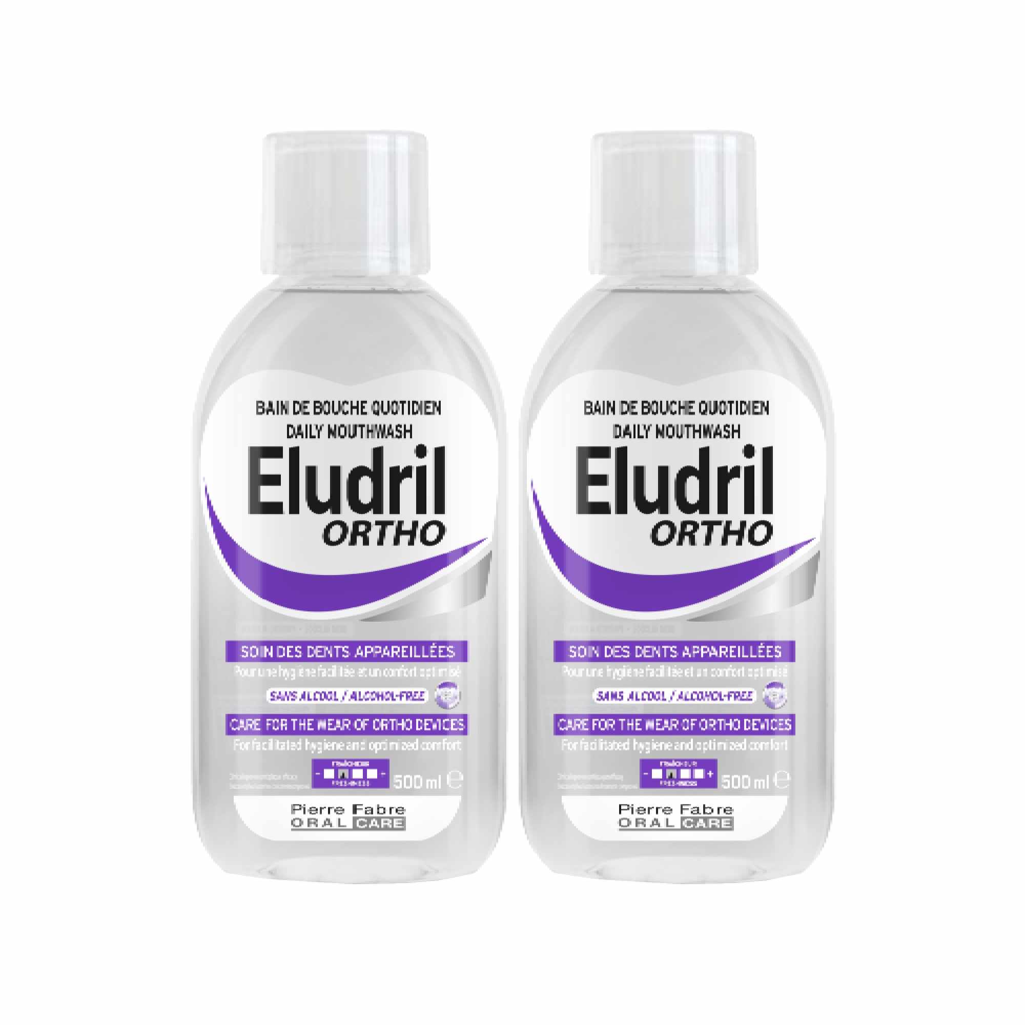 Eludril Ortho Płyn do płukania jamy ustnej 500 ml