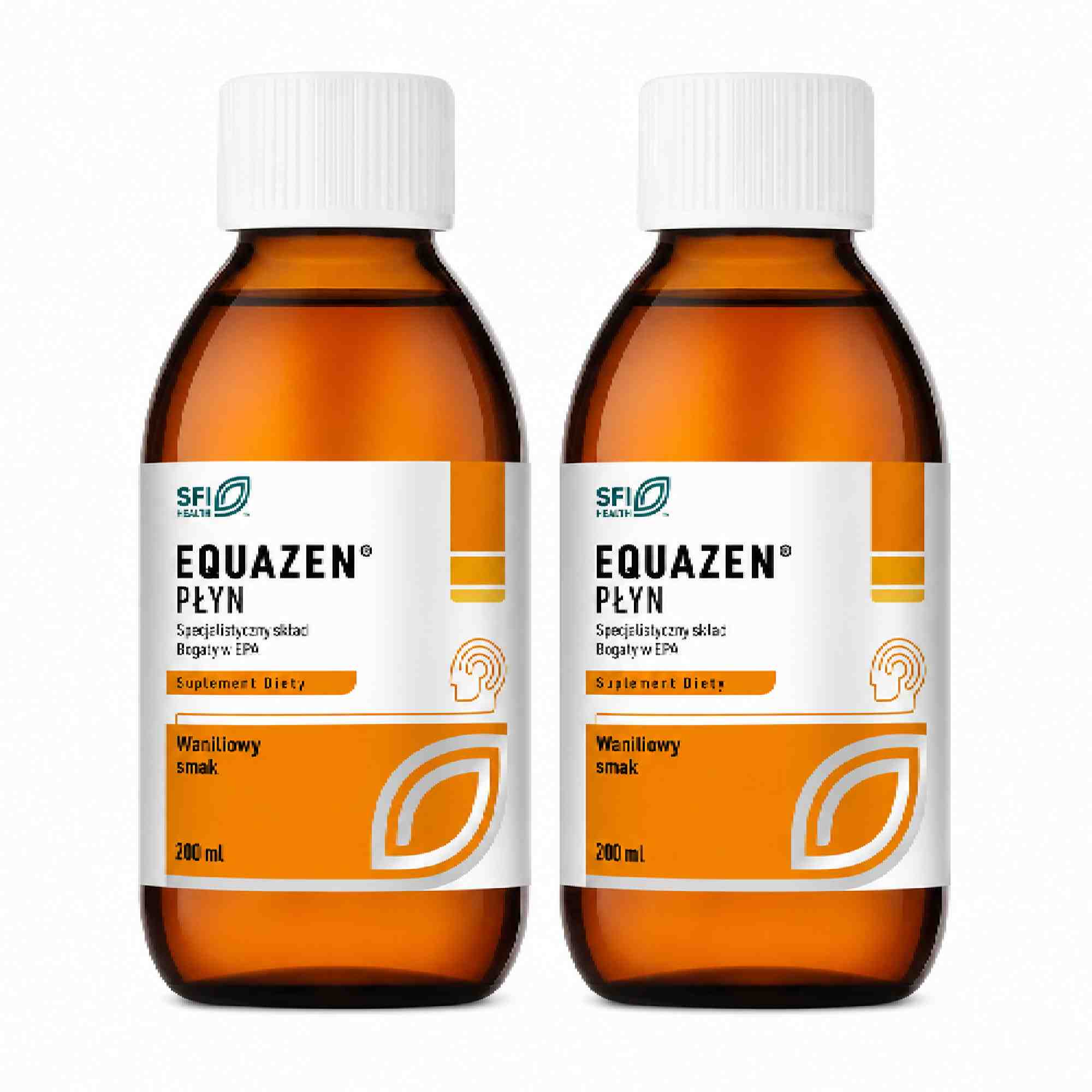 Equazen, płyn o smaku waniliowym, 2 x 200 ml zdjęcie