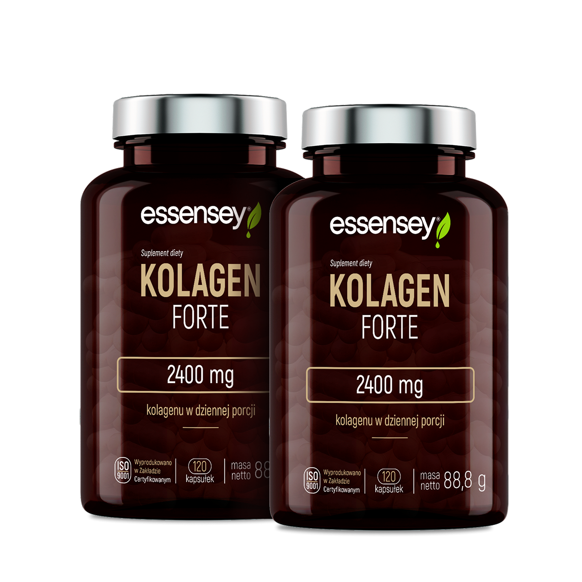 Essensey Kolagen Forte, kapsułki, 2 x 120 sztuk zdjęcie