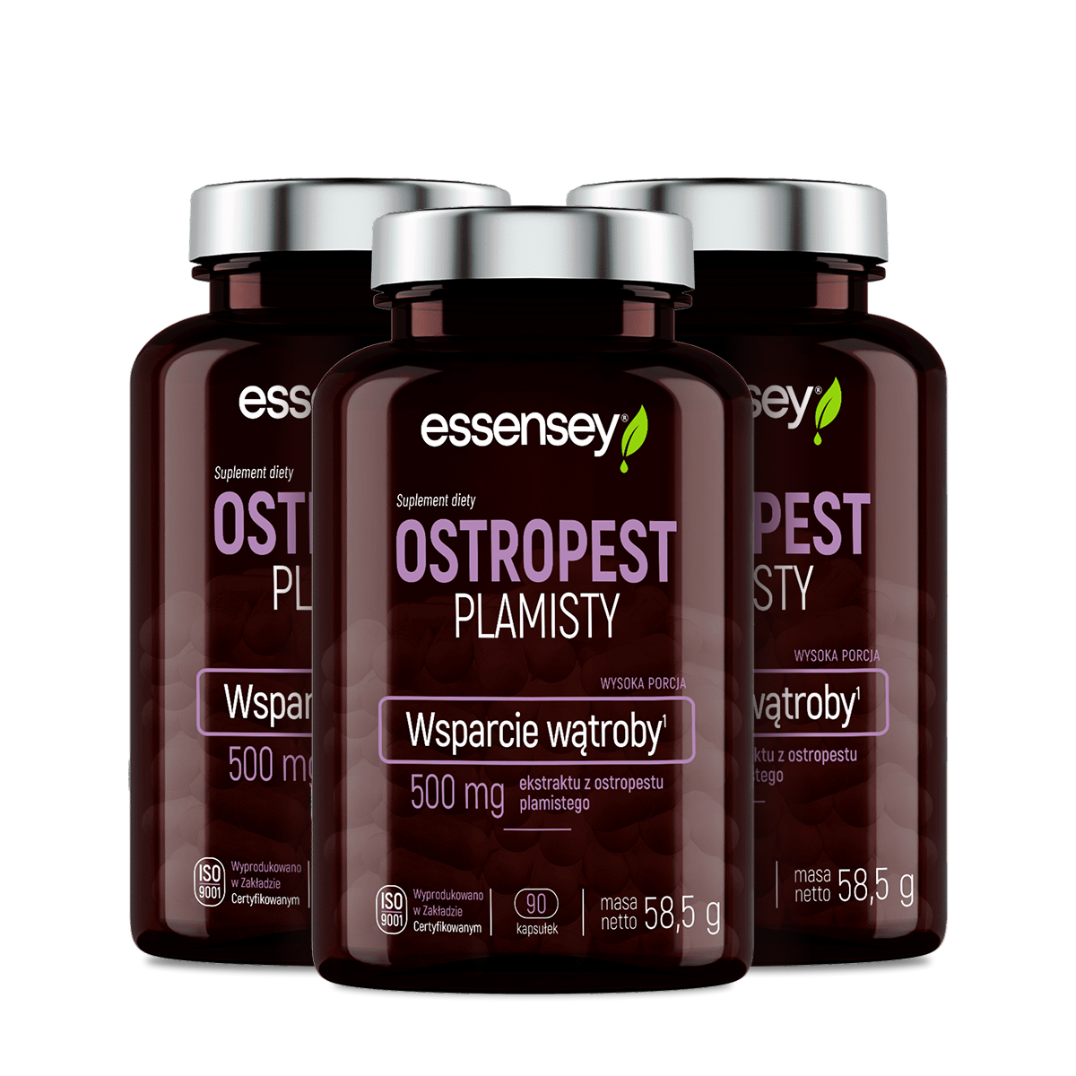 Essensey Ostropest Plamisty, kapsułki, 3 x 90 sztuk zdjęcie