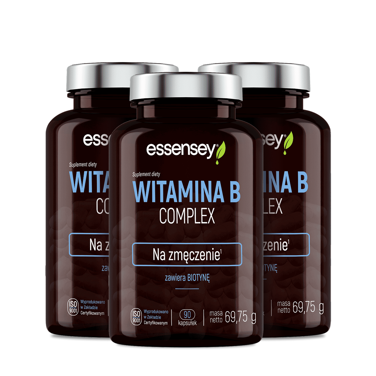 Essensey Witamina B Complex, kapsułki, 3 x 90 sztuk zdjęcie