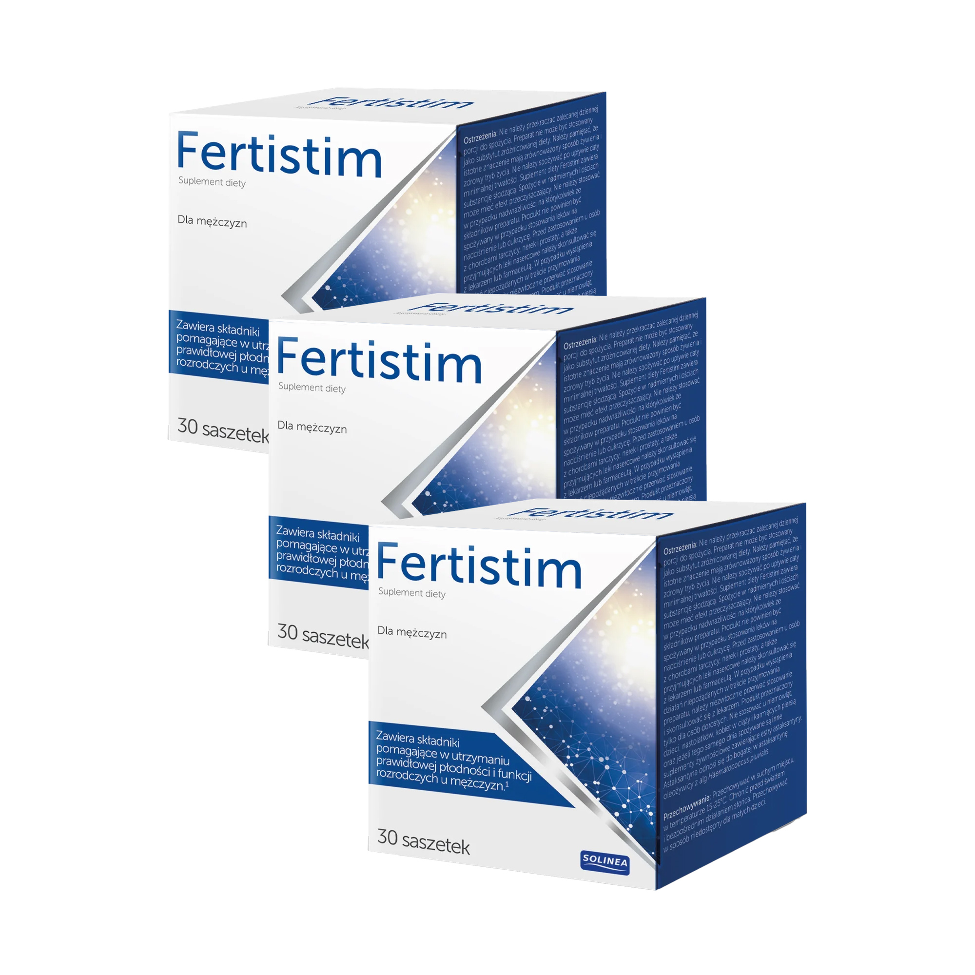 Fertistim dla mężczyzn, proszek w saszetkach, 3 x 30 sztuk zdjęcie