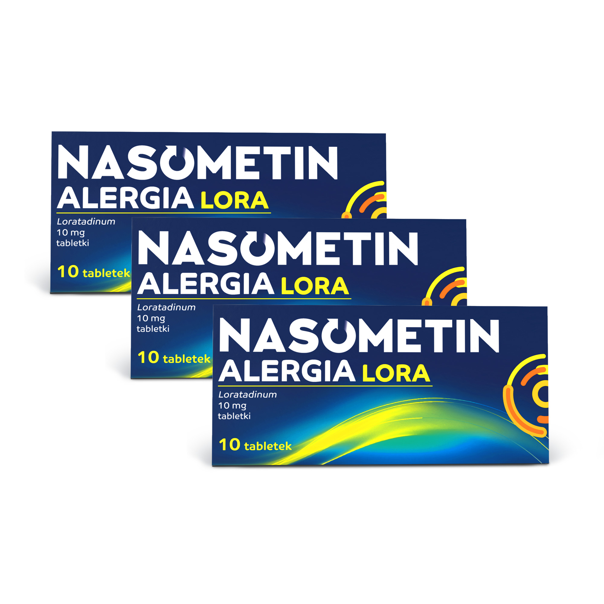Nasometin Alergia Lora, 10 mg, 10 tabletek