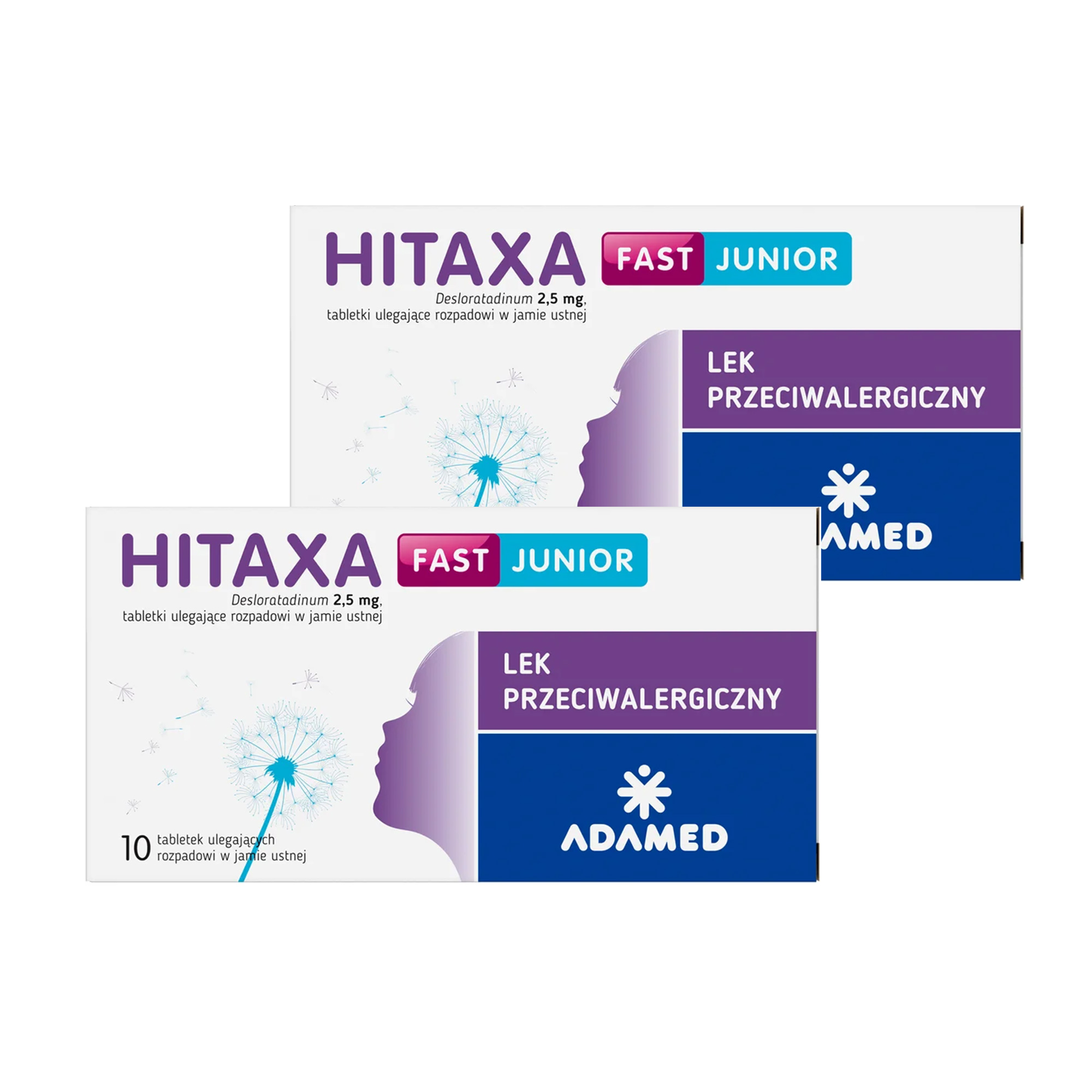 HITAXA FAST JUNIOR, 2 x 10 tabletek zdjęcie