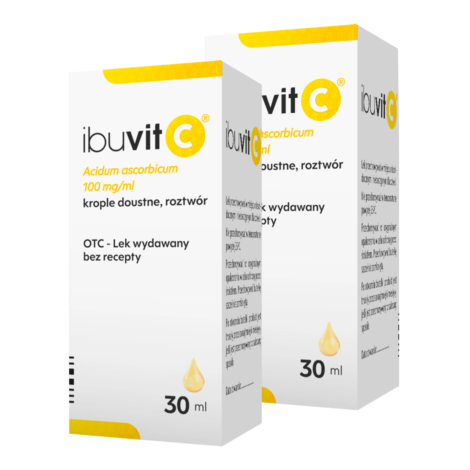 Ibuvit C, 100 mg/ml, krople doustne, 2 x 30 ml zdjęcie