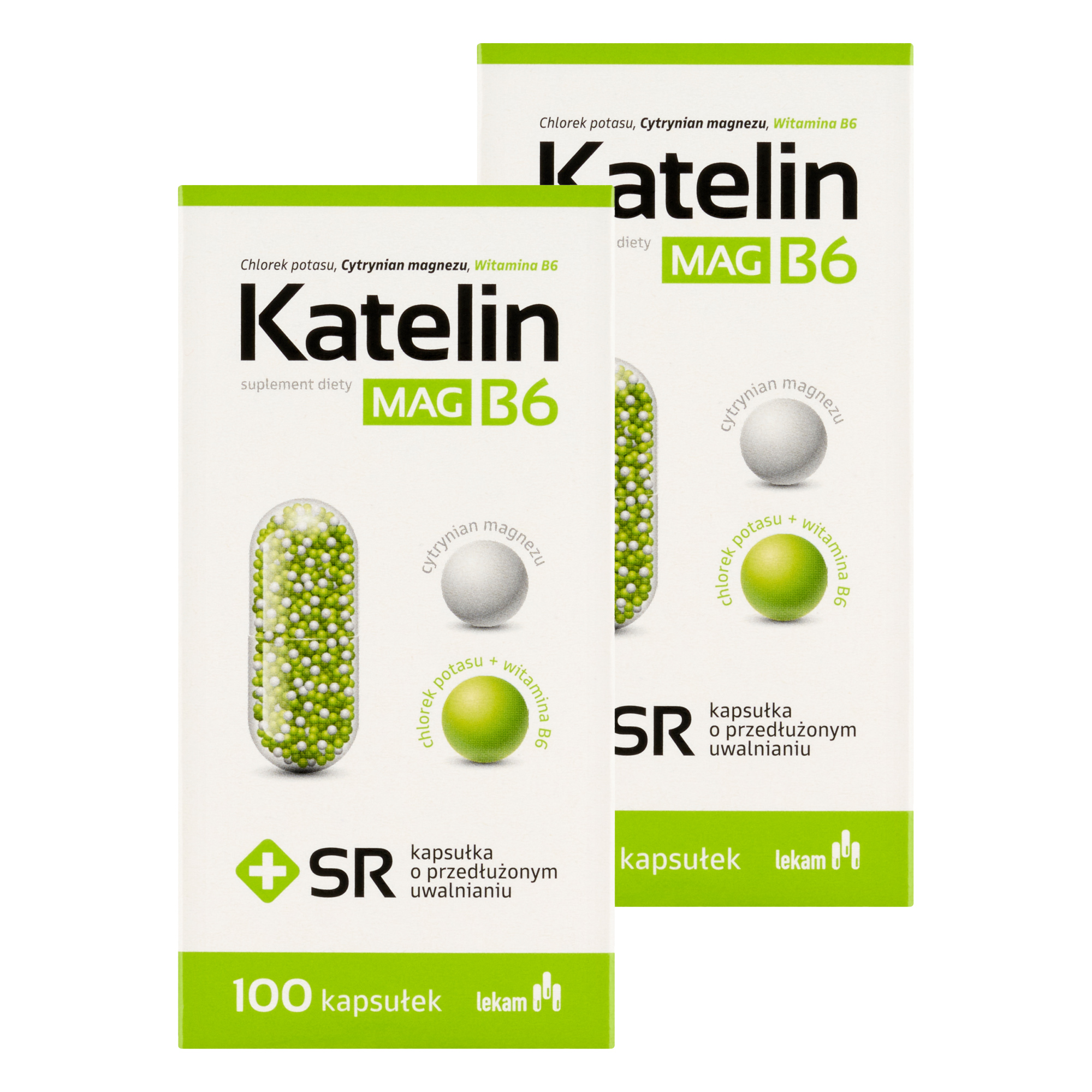 KatelinMAG B6, kapsułki, 2 x 100 sztuk zdjęcie