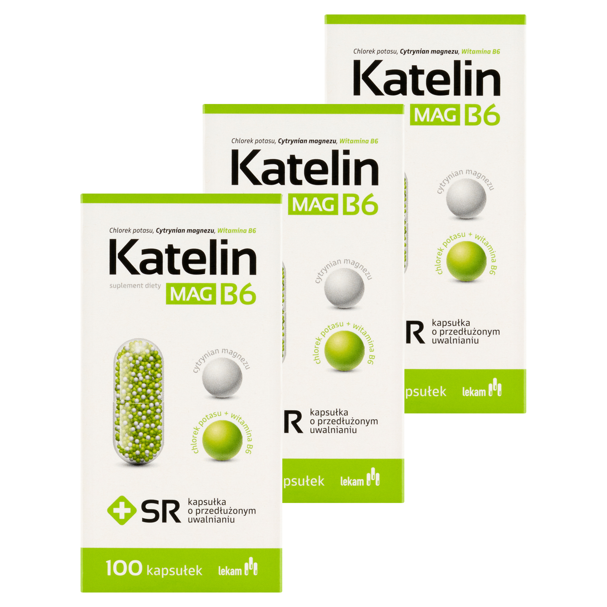 KatelinMAG B6, kapsułki, 3 x 100 sztuk zdjęcie