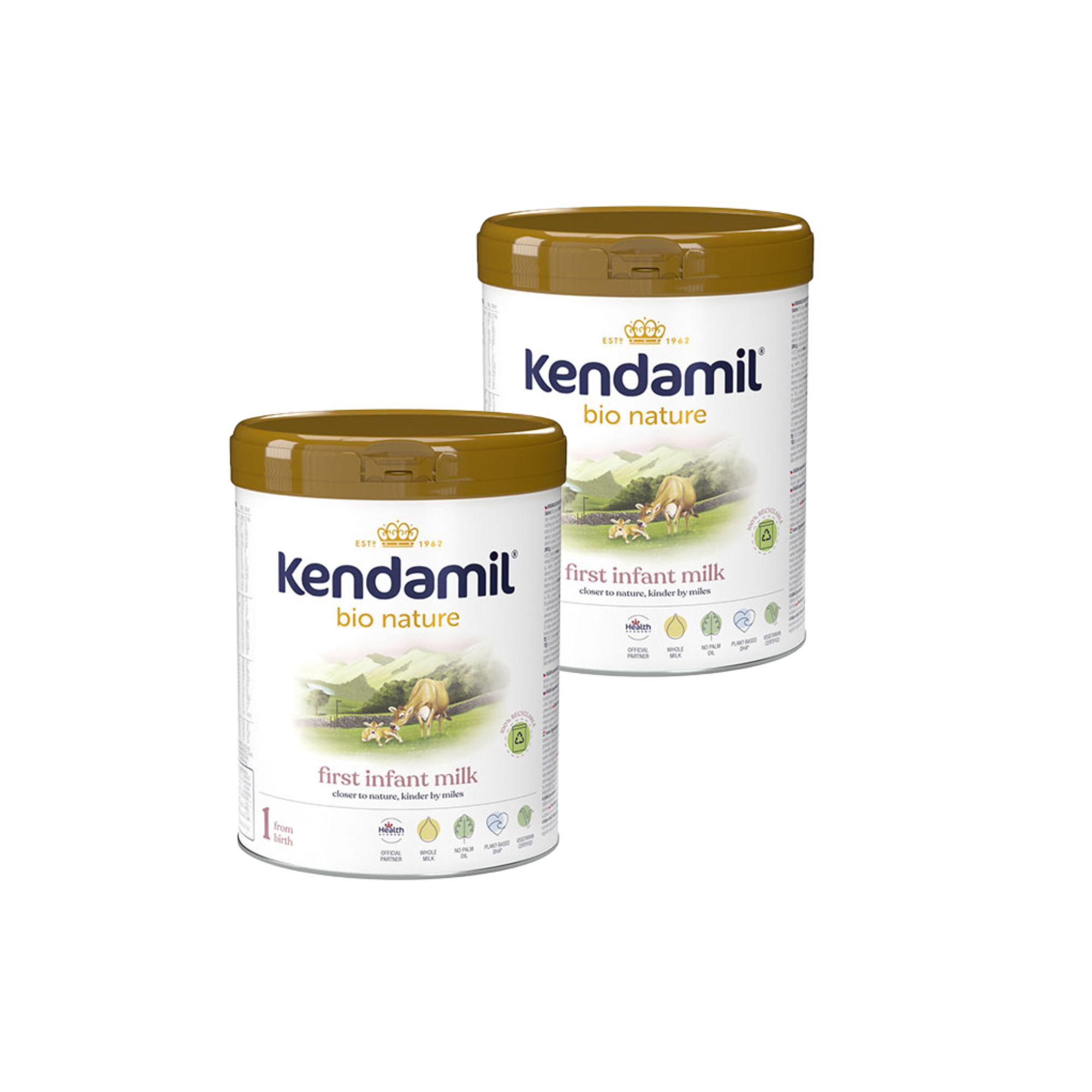 Kendamil BIO Nature Mleko początkowe 1, 2 x 800 g zdjęcie