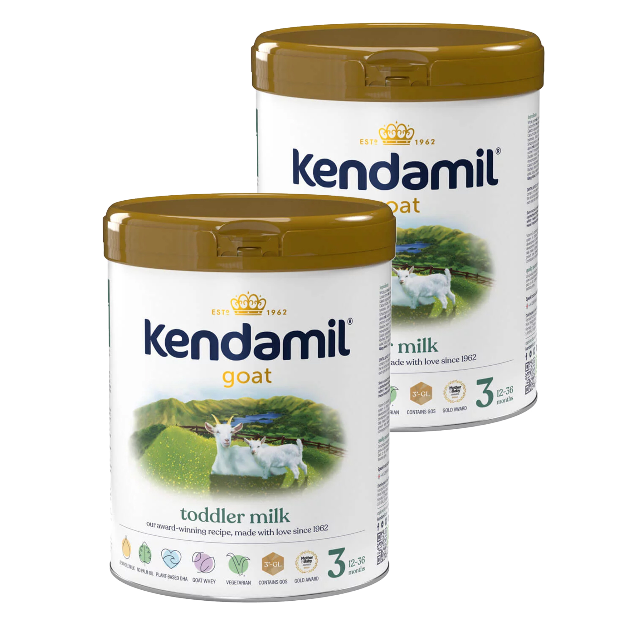 Kendamil Kozie mleko 3 junior, 800 g