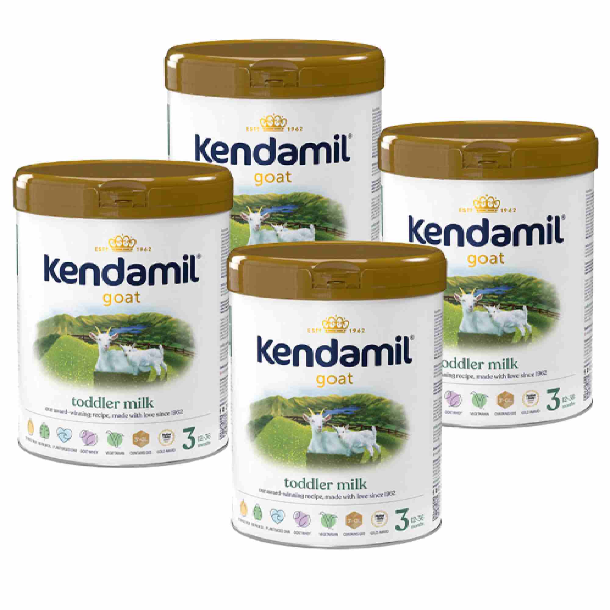 Kendamil Kozie mleko 3 junior, 4 x 800 g zdjęcie