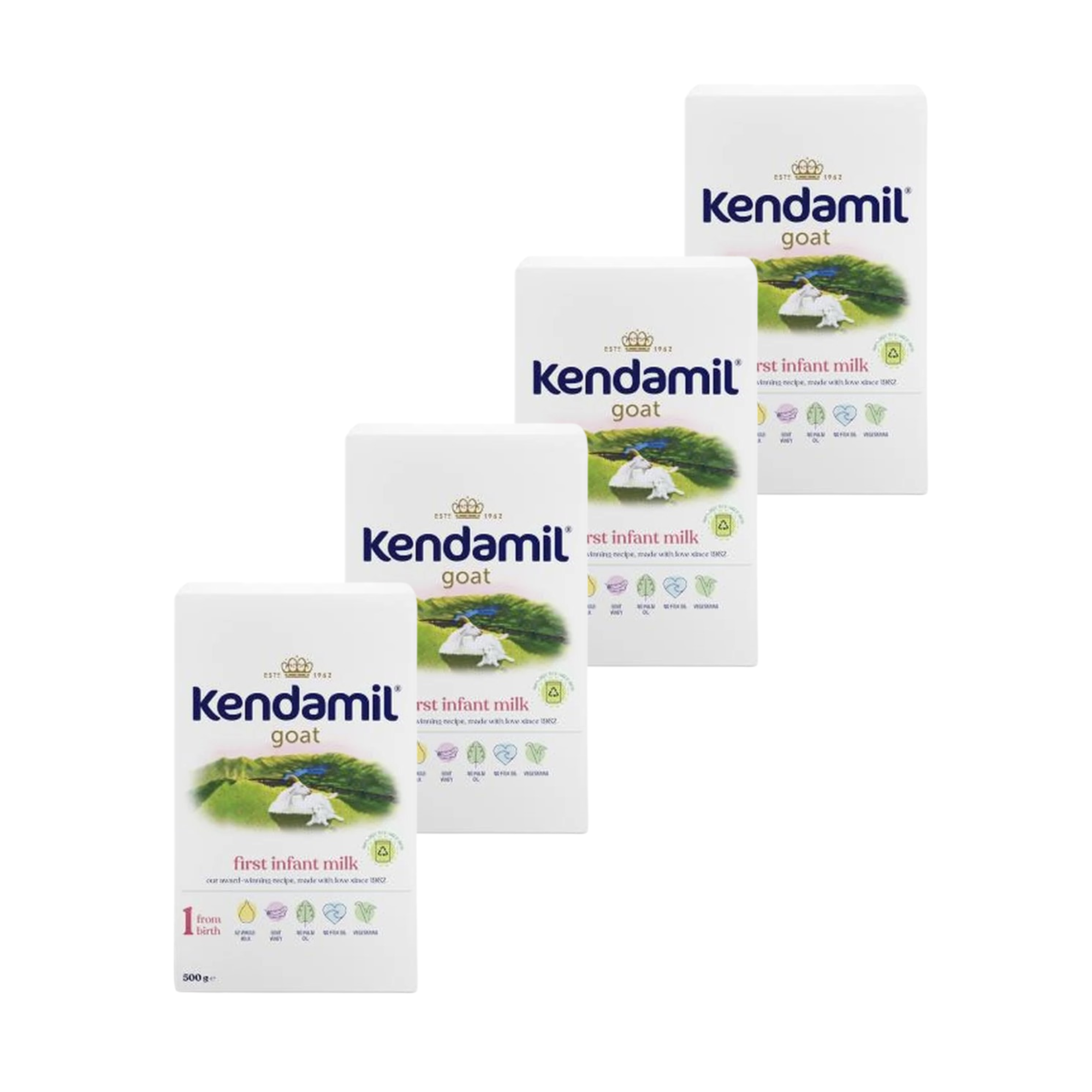 Kendamil 1 Kozie mleko dla niemowląt, 4 x 500 g zdjęcie