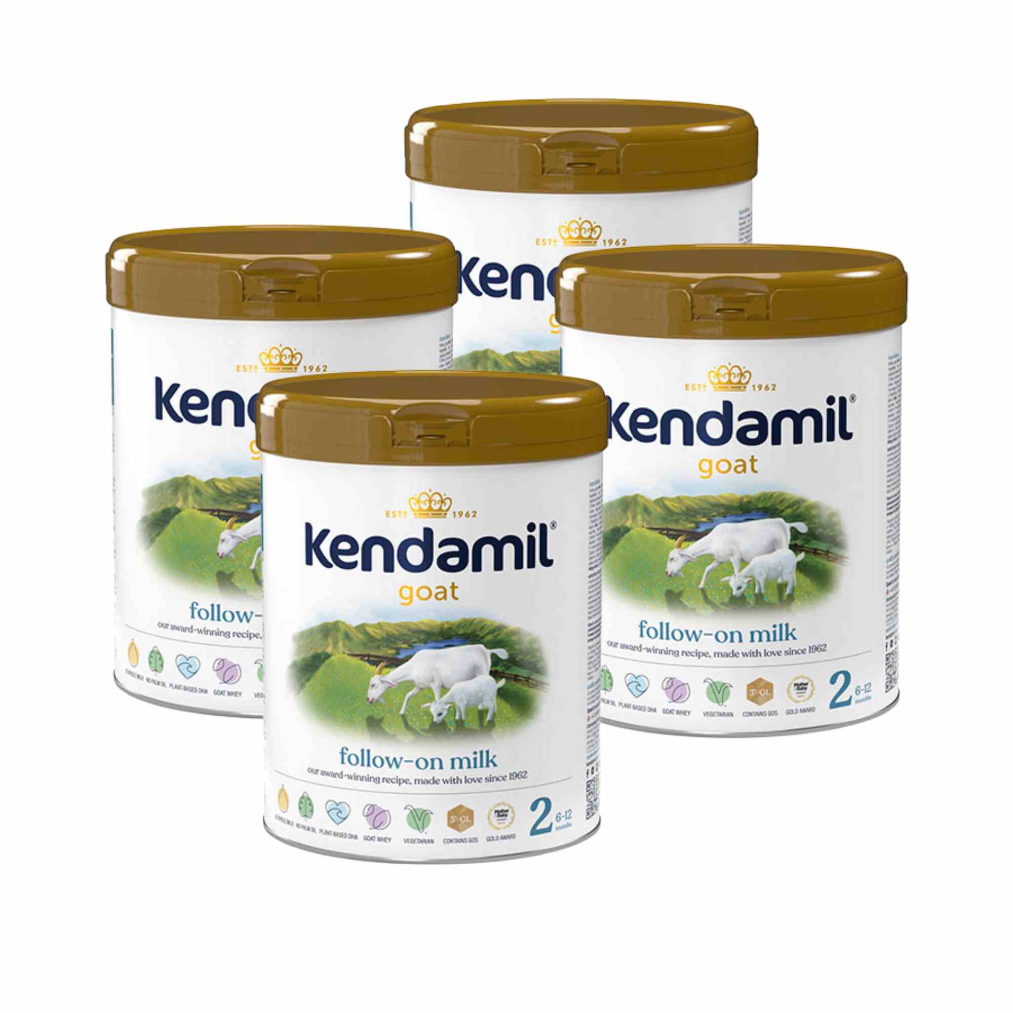 Kendamil Kozie mleko następne 2, 4 x 800 g zdjęcie