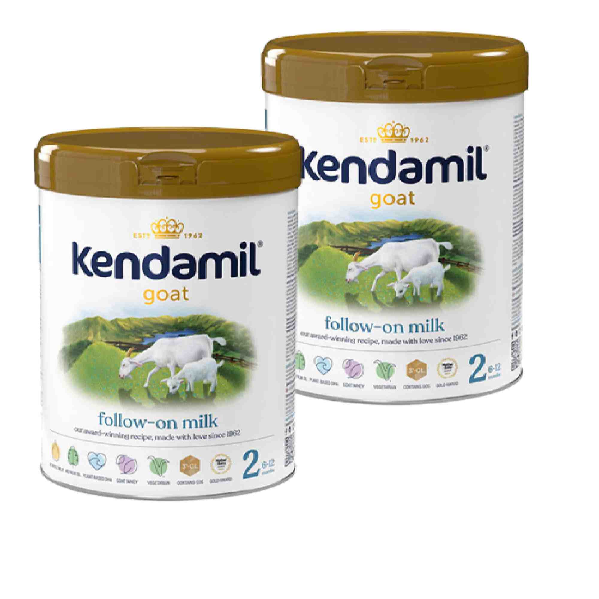 Kendamil Kozie mleko następne 2, 2 x 800 g zdjęcie