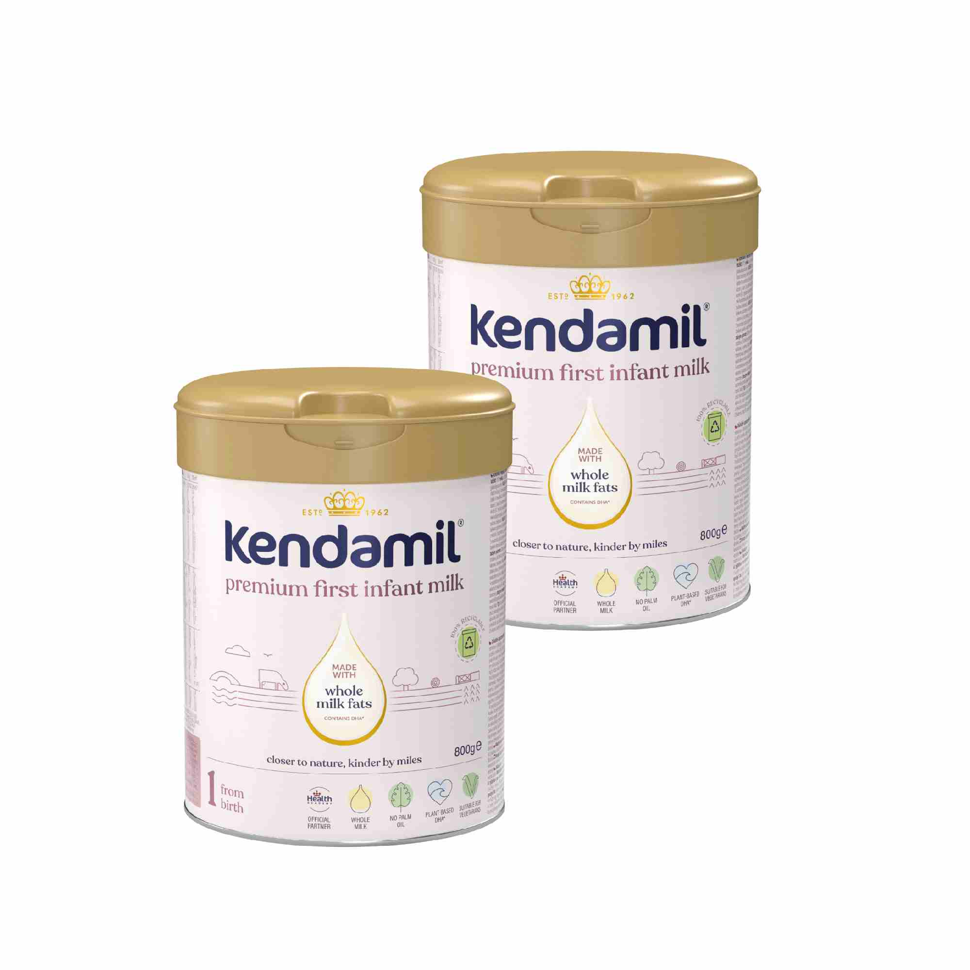 Kendamil Premium 1, 2 x 800 g zdjęcie