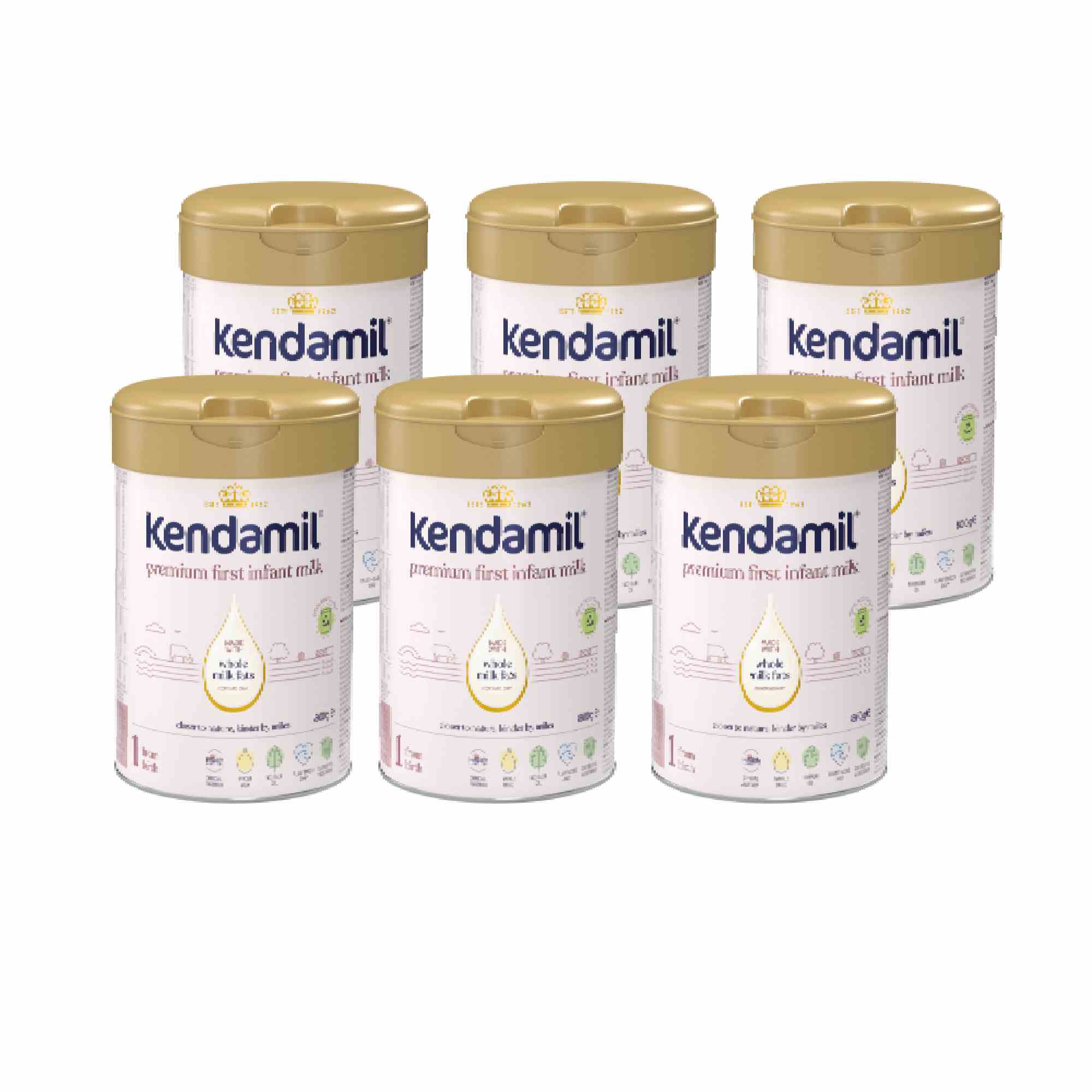 Kendamil Premium 1, 6 x 800 g zdjęcie